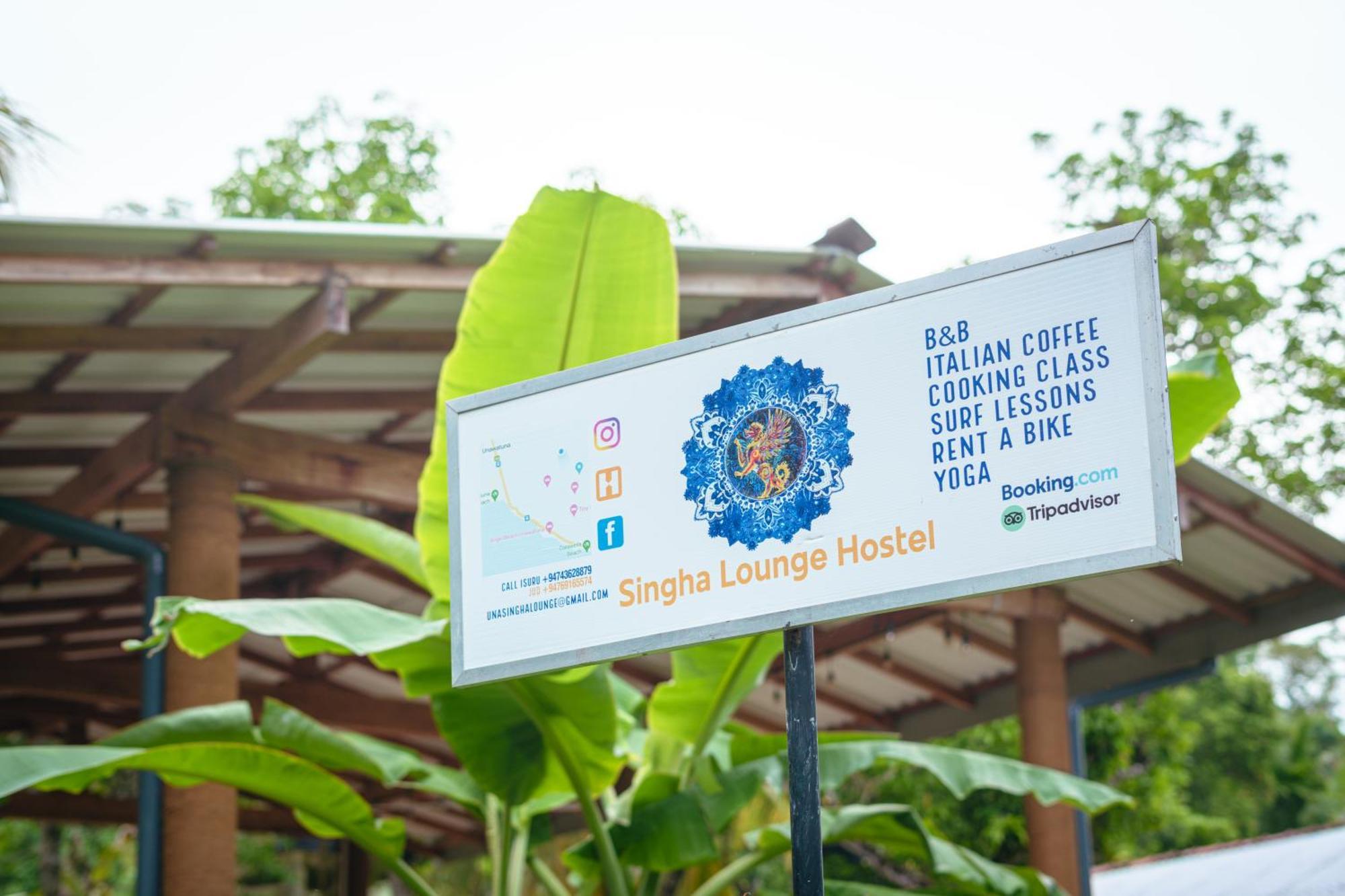 Hostel Singha Lounge Unawatuna Exterior photo